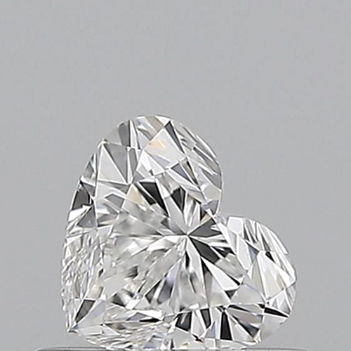 0.52 carat E-IF Natūralus Heart Deimantas (1)