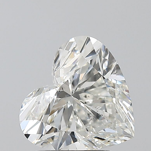 2.01 carat I-SI2 Natūralus Heart Deimantas (1)
