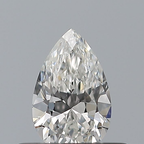 0.32 carat G-IF Natūralus Pear Deimantas (1)
