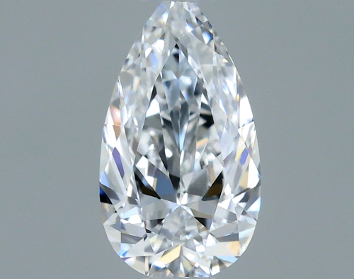0.28 carat D-VS1 Natūralus Pear Deimantas (1)