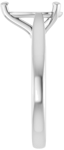 Sužadėtuvių Žiedas „Solitaire“ 585 Baltojo Aukso Pear Shape 10mm x 7mm (4)