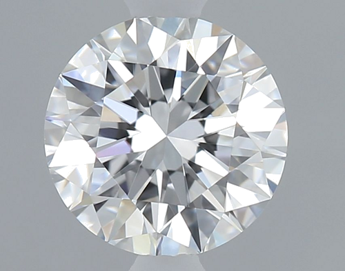 0.42 carat F-VVS1 Excellent cut Natūralus Round Deimantas (1)