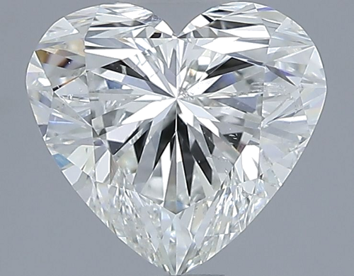 2.01 carat H-SI2 Natūralus Heart Deimantas (1)