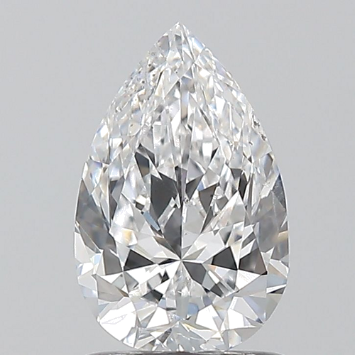 1.13 carat D-SI1 Natūralus Pear Deimantas (1)