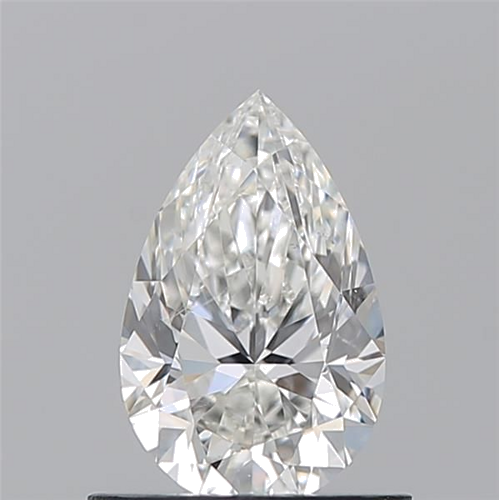 0.7 carat H-SI1 Natūralus Pear Deimantas (1)