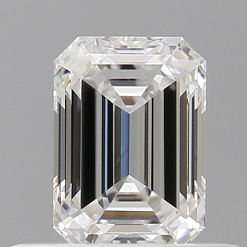 0.51 carat F-VVS1 Natūralus Emerald Deimantas (1)