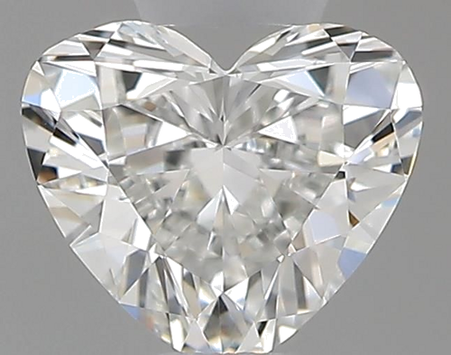0.33 carat G-VVS2 Natūralus Heart Deimantas (1)