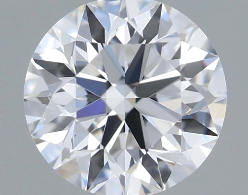 0.61 carat D-VVS2 Excellent cut Natūralus Round Deimantas (1)
