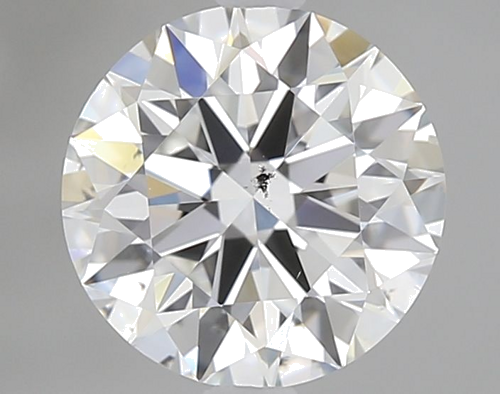 1.08 carat F-SI1 Excellent cut Natūralus Round Deimantas (1)