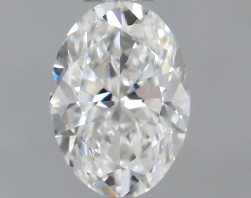 0.4 carat F-VVS1 Natūralus Oval Deimantas (1)