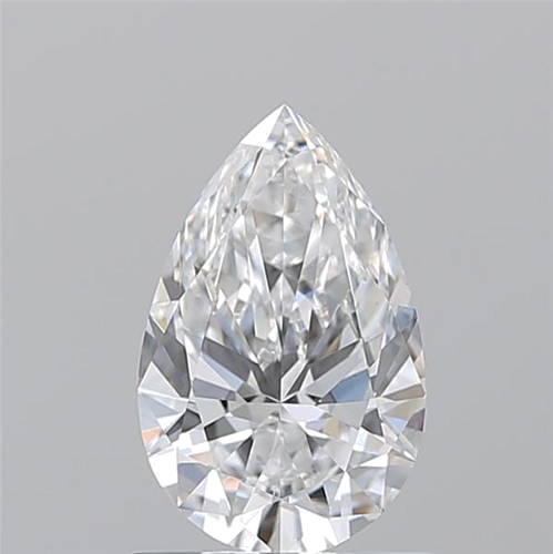 1.01 carat D-VS2 Natūralus Pear Deimantas (1)