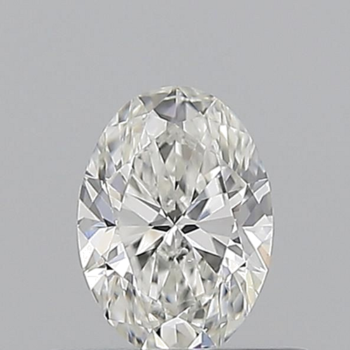 0.5 carat G-SI1 Natūralus Oval Deimantas (1)