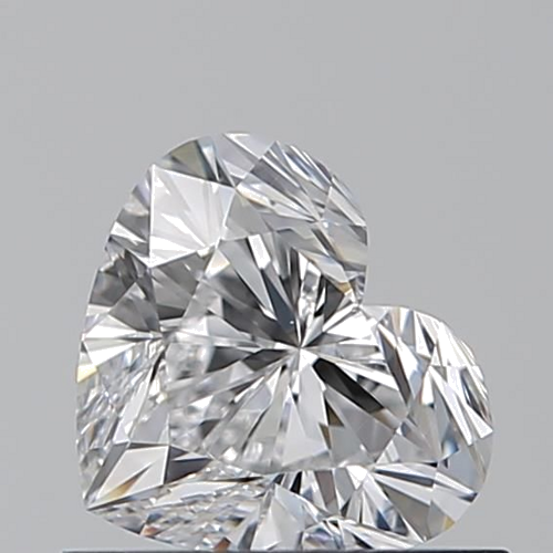 0.7 carat D-VS2 Natūralus Heart Deimantas (1)