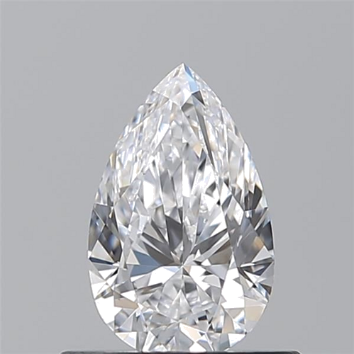 0.51 carat D-VS2 Natūralus Pear Deimantas (1)