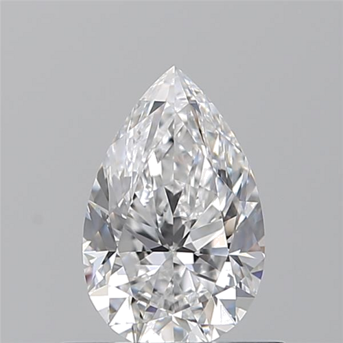 0.7 carat D-VVS1 Natūralus Pear Deimantas (1)