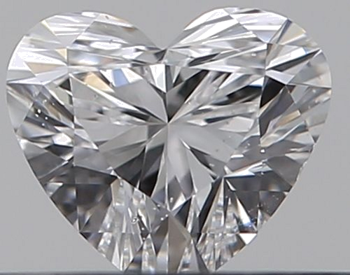 0.3 carat D-SI1 Natūralus Heart Deimantas (1)