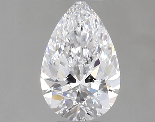 0.33 carat D-VS1 Natūralus Pear Deimantas (1)
