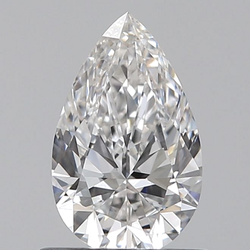 0.6 carat E-VS1 Natūralus Pear Deimantas (1)