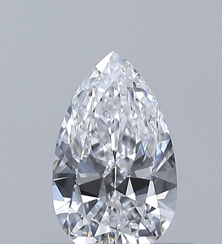 0.34 carat D-VS2 Natūralus Pear Deimantas (1)