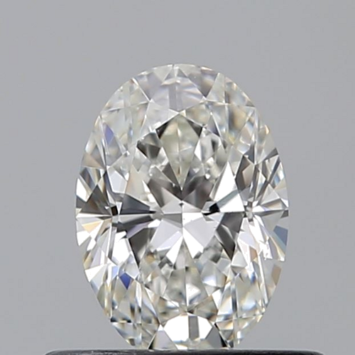 0.5 carat H-SI1 Natūralus Oval Deimantas (1)