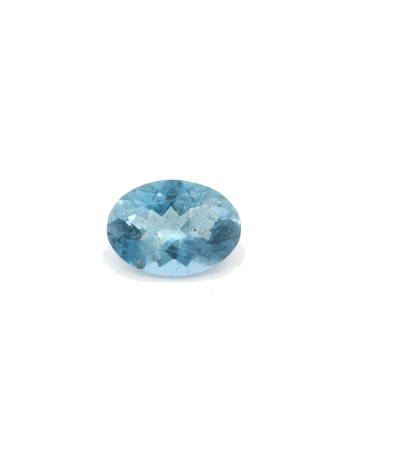 0.66 carat BLUE Oval Aquamarine (1)