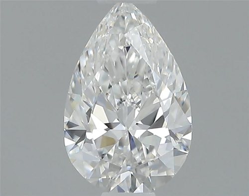 0.31 carat E-VVS2 Natūralus Pear Deimantas (1)