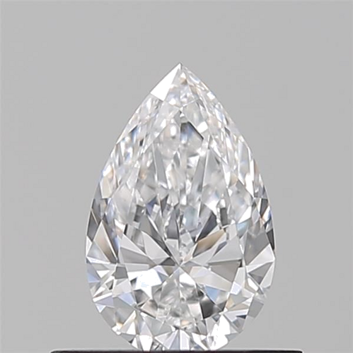 0.5 carat D-VS1 Natūralus Pear Deimantas (1)