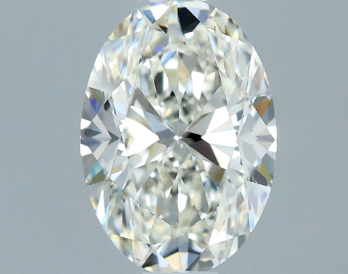 0.5 carat I-VS1 Natūralus Oval Deimantas (1)