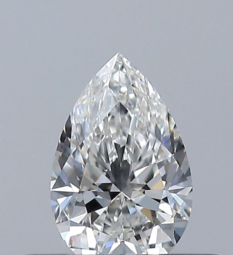 0.3 carat G-IF Natūralus Pear Deimantas (1)