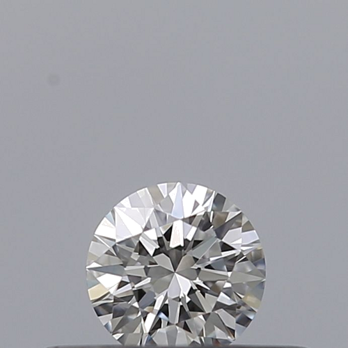 0.19 carat E-VVS2 Excellent cut Natūralus Round Deimantas (1)