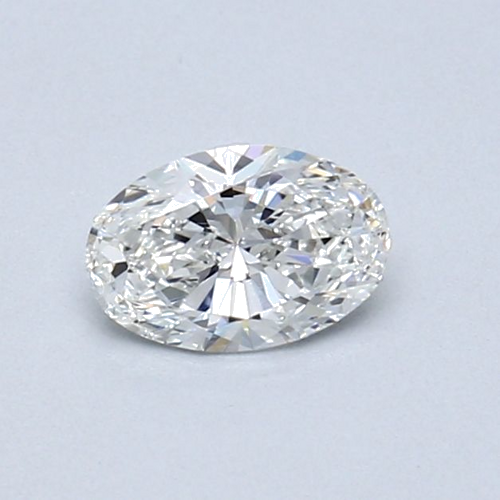 0.4 carat F-VS1 Natūralus Oval Deimantas (1)