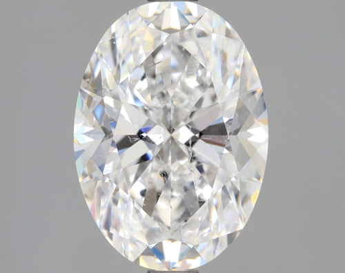 2.5 carat D-SI2 Natūralus Oval Deimantas (1)