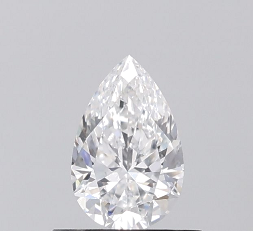 0.5 carat E-VS1 Natūralus Pear Deimantas (1)