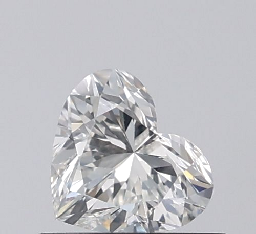 0.51 carat I-VS2 Natūralus Heart Deimantas (1)