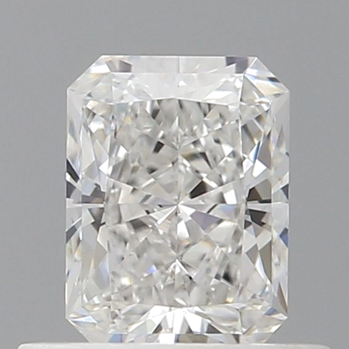 0.57 carat D-VVS2 Natūralus Radiant Deimantas (1)