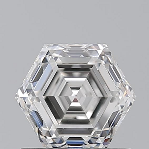 1.02 carat I-VS1 Natūralus Hexagonal Deimantas (1)