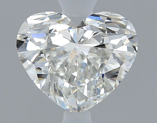 0.4 carat H-VVS2 Natūralus Heart Deimantas (1)