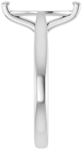Sužadėtuvių Žiedas 14k white gold Marquise 12mm x 6mm (4)