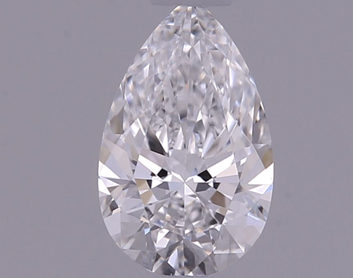 0.34 carat E-VVS1 Natūralus Pear Deimantas (1)