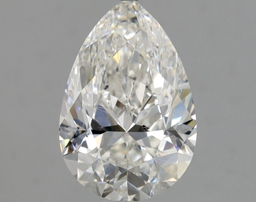 0.99 carat G-SI2 Natūralus Pear Deimantas (1)