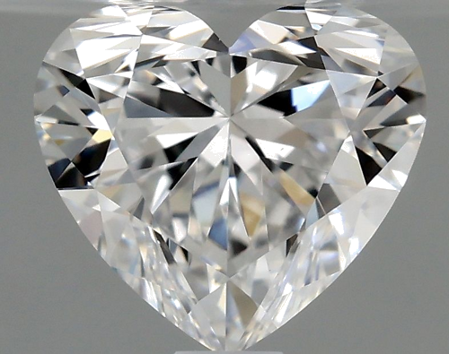 0.7 carat D-VS1 Natūralus Heart Deimantas (1)