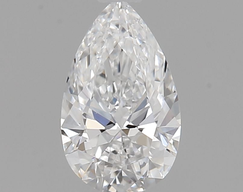 0.3 carat D-VS1 Natūralus Pear Deimantas (1)