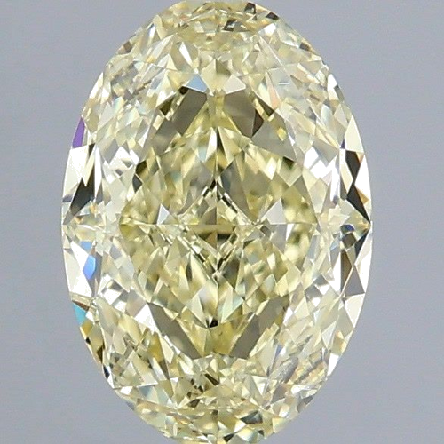 1.19 carat Fancy Yellow-VVS2 Natūralus Oval Deimantas (1)