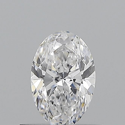 0.5 carat D-VVS1 Natūralus Oval Deimantas (1)