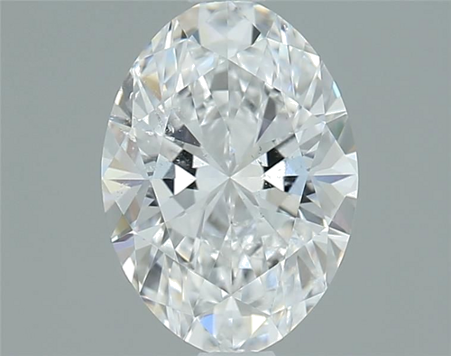 1.04 carat D-SI2 Natūralus Oval Deimantas (1)