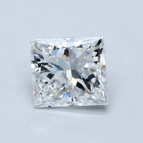 2.7 carat E-VS2 Natūralus Princess Deimantas (1)