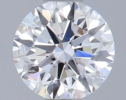 0.46 carat D-SI1 Excellent cut Natūralus Round Deimantas (1)