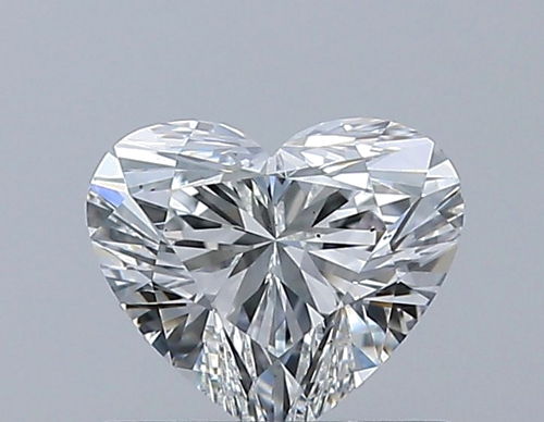 0.61 carat H-VS2 Natūralus Heart Deimantas (1)