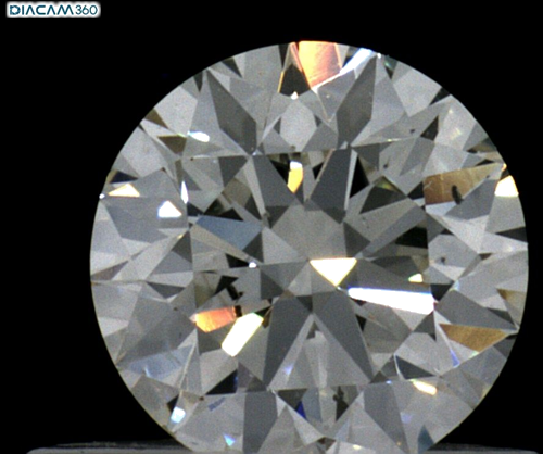 0.5 carat I-SI1 Excellent cut Natūralus Round Deimantas (1)