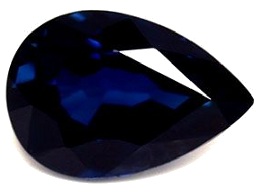 0.62 carat BLUE Pear Safyras (1)
